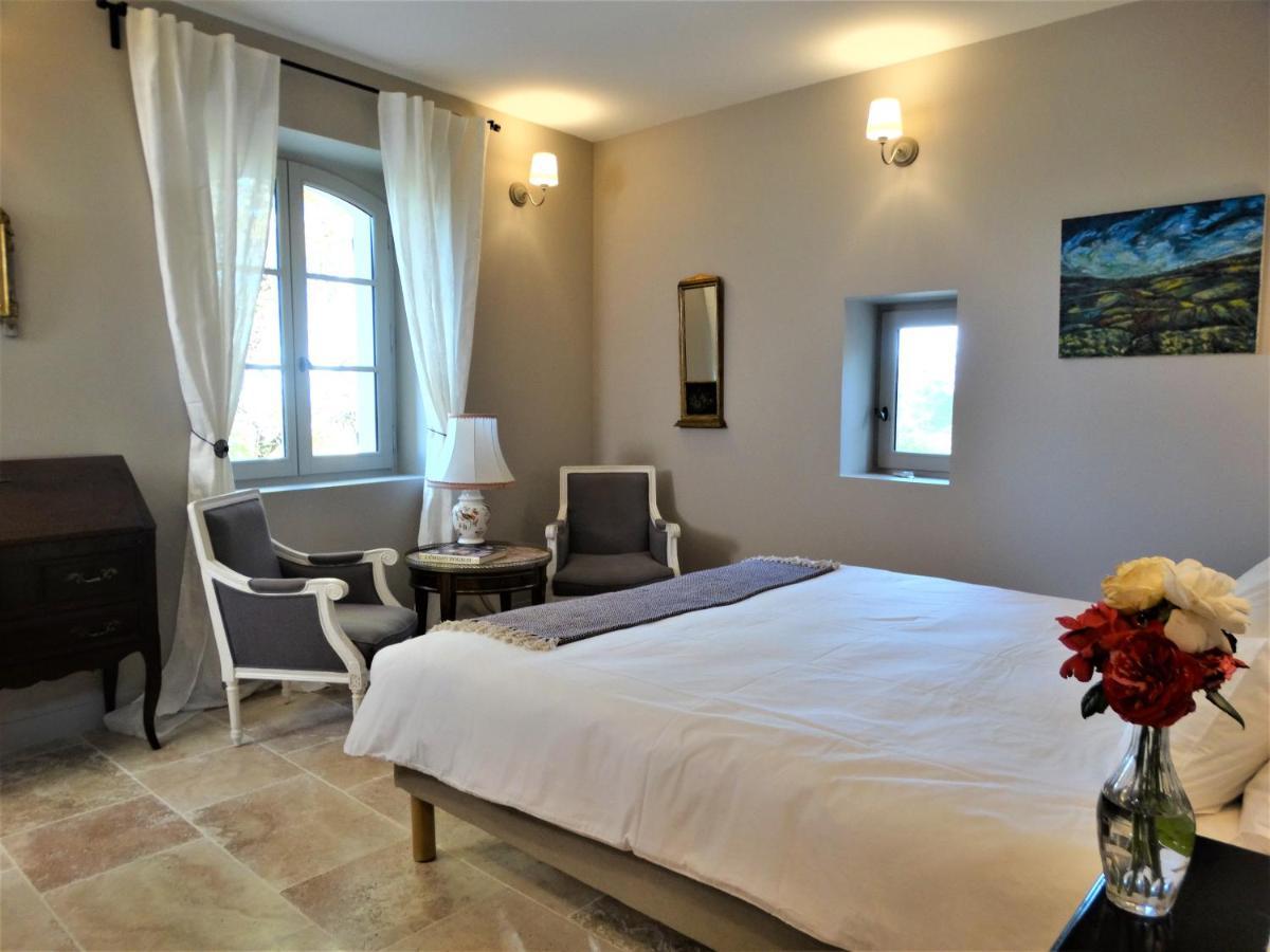 Chateau Montplaisir Charming B&B In Provence Valréas Exteriör bild